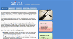 Desktop Screenshot of osirra.com